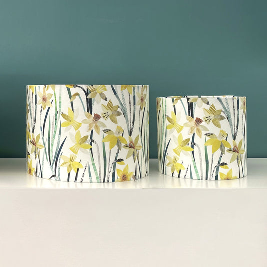 SMALL DAFFODIL LAMPSHADE FOR PENDANT FITTING | DISPLAY MODEL