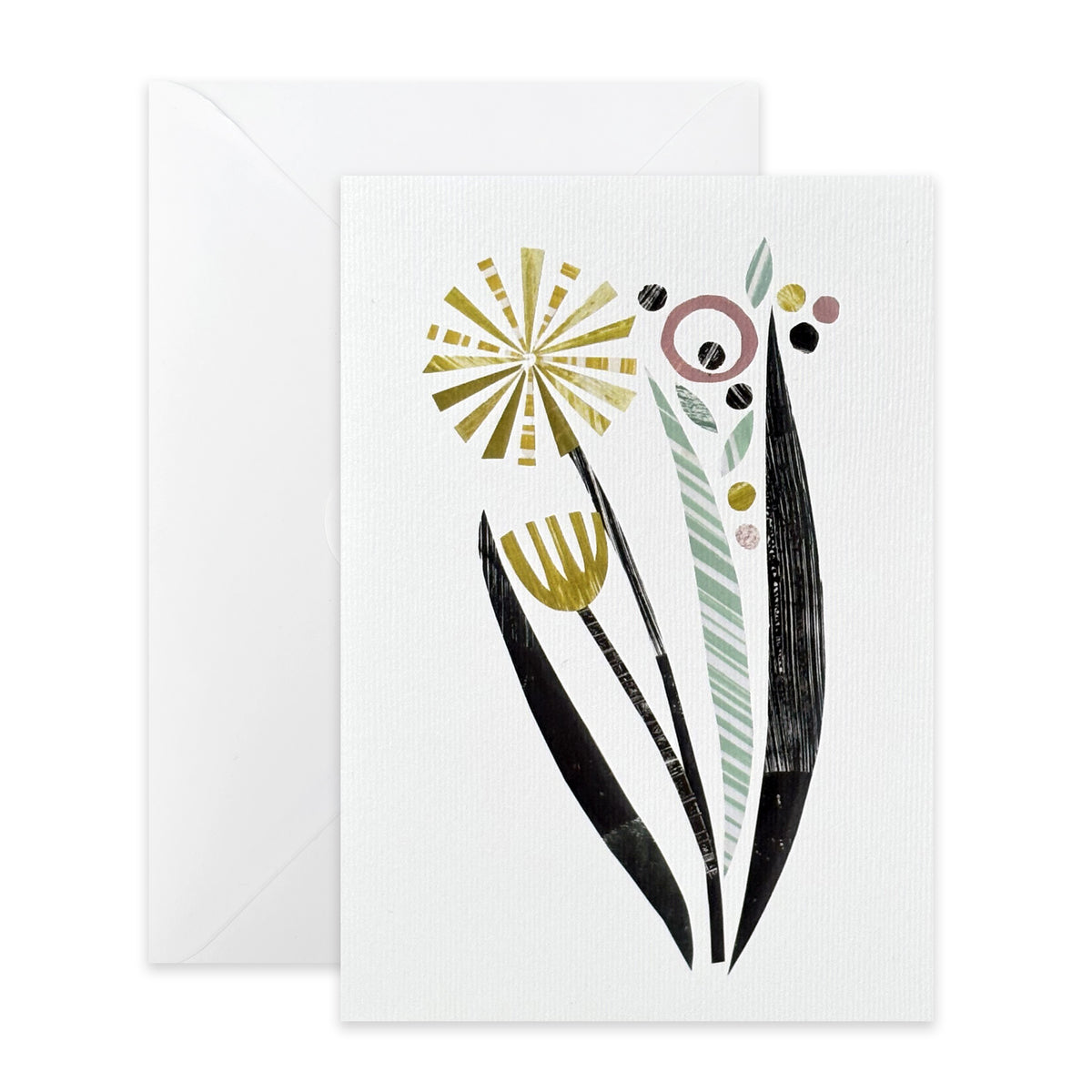 ABSTRACT DANDELION GREETING CARD | END OF LINE