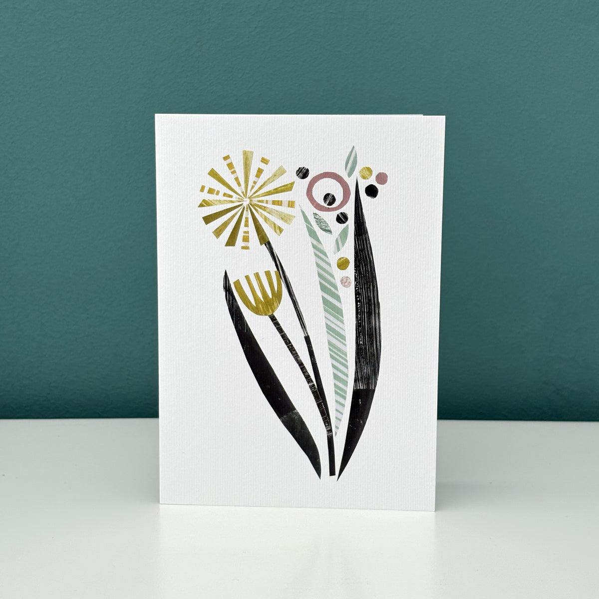 ABSTRACT DANDELION GREETING CARD | END OF LINE