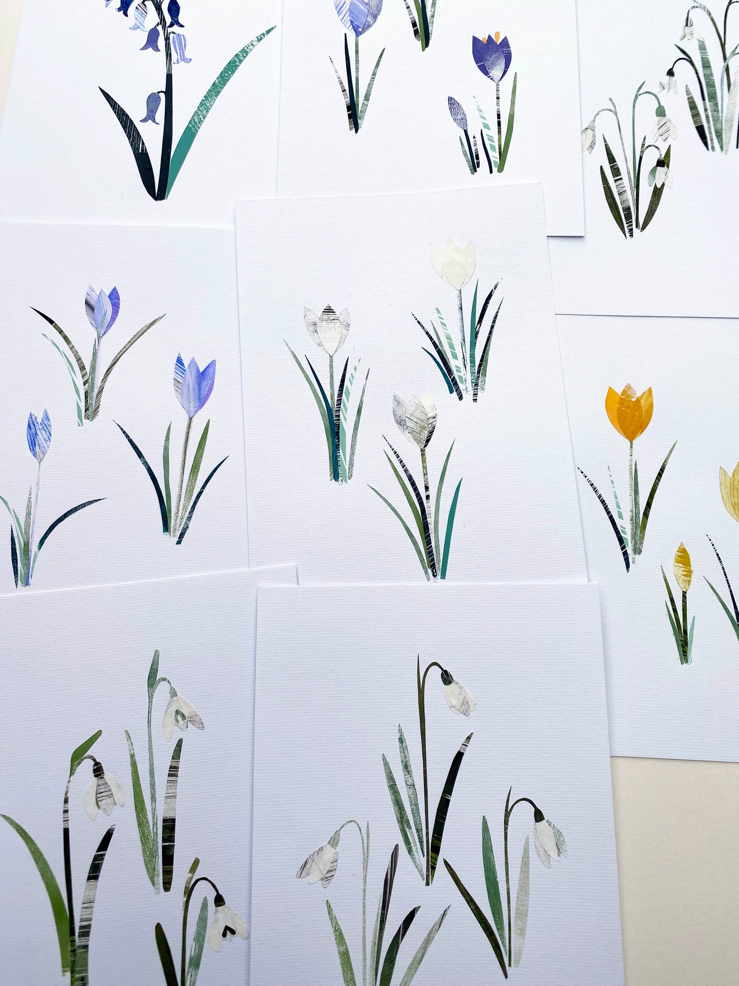 original spring flowers artwork.