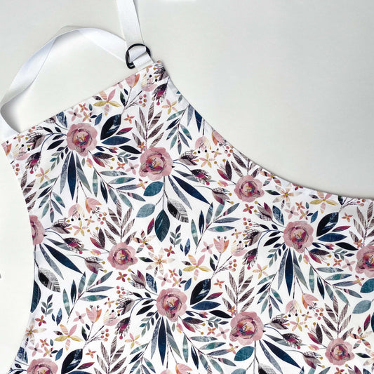 KIDS SUMMER FLORAL APRON | END OF LINE