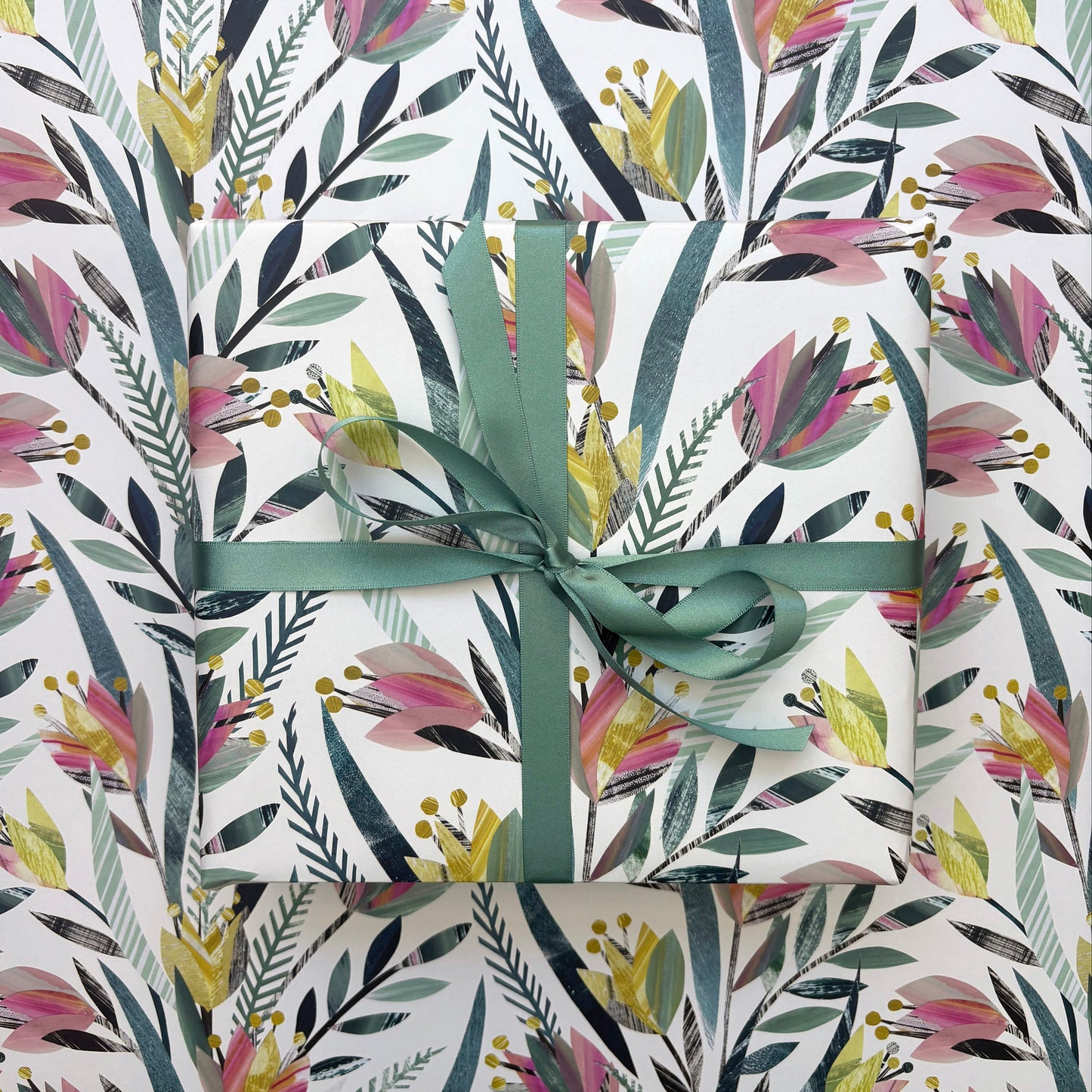 Tulips Gift Wrap | Luxury Floral Wrapping Paper